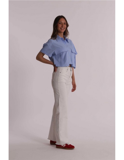 PANTALON ZDAO MIMI MUA BLANCO 2