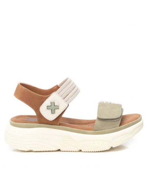 SANDALIA XTI COLORES CAQUI 2