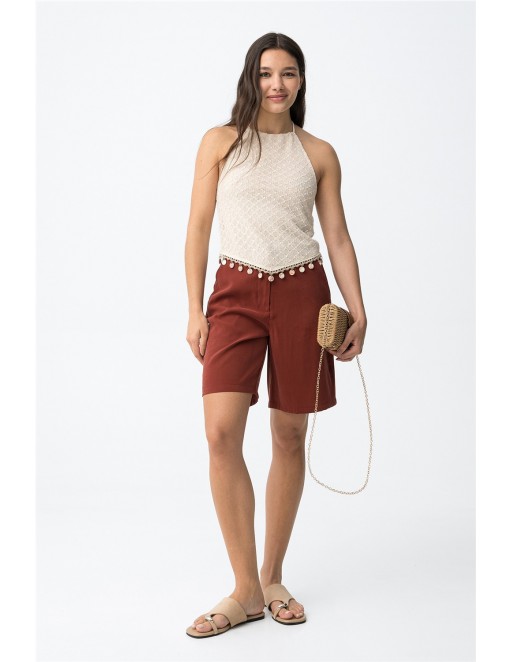 BERMUDA ROUGE TIFFOSI 2