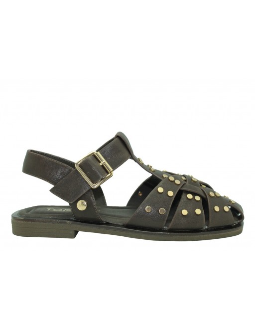 CANGREJERA PLANA PIEL TACHAS