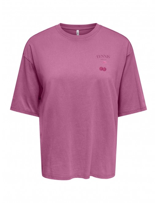 CAMISETA ONLY SHANIA ROSA