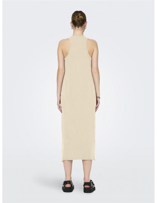 VESTIDO ONLY LUCY BEIGE 2