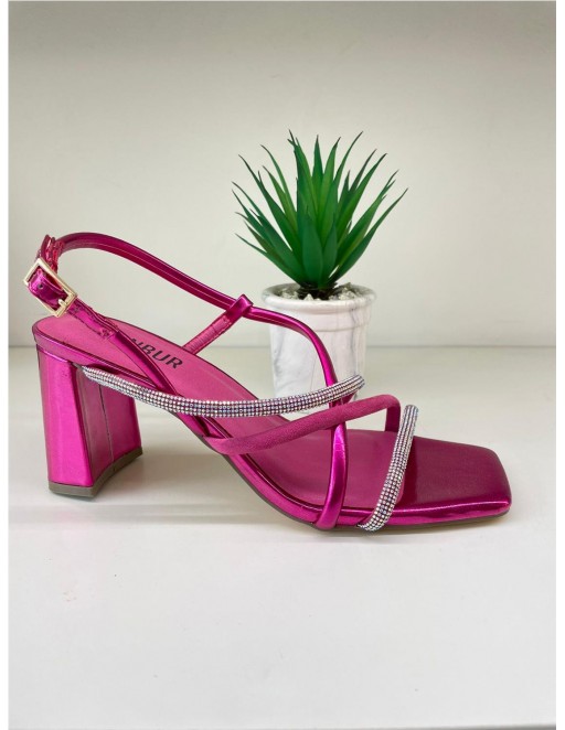 SANDALIA MANBUR FUCSIA