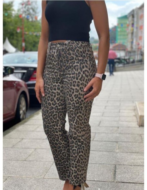 PANTALON LEOPARDO